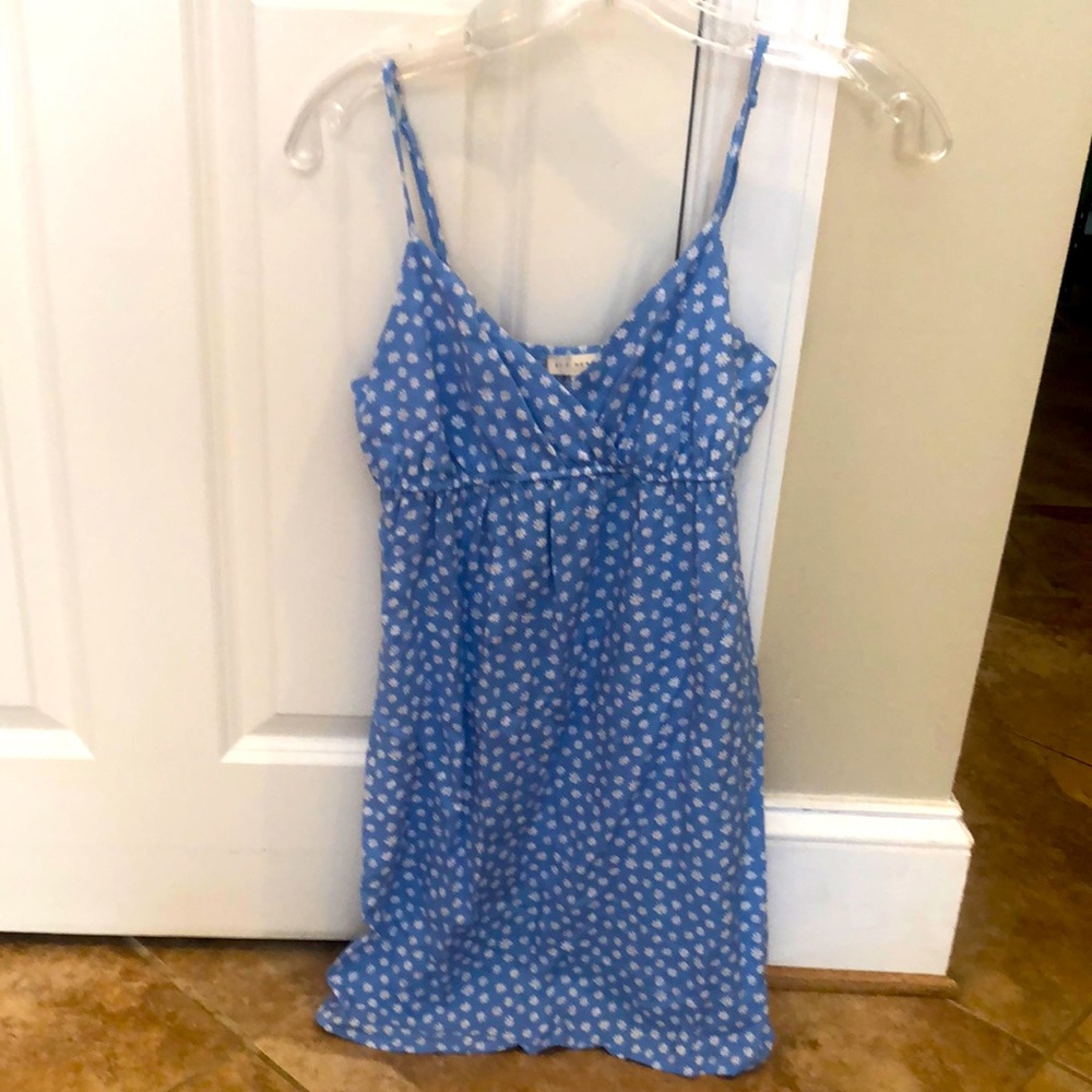 Adorable Light Blue floral LA Hearts Suns Dress XS
